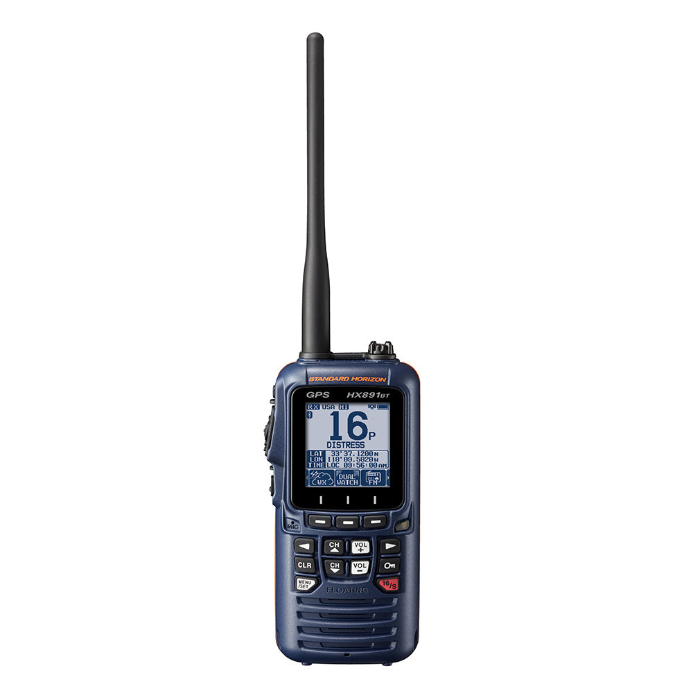 Standard Horizon HX891BT Handheld VHF w/Bluetooth - Navy Blue - Professional Marine & Fishing Gear
