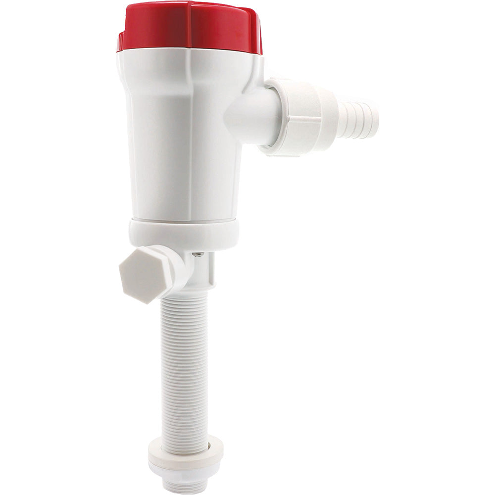 Rule 1100 GPH Livewell Pump Straight Thru-Hull Inlet - Professional Marine & Fishing Gear