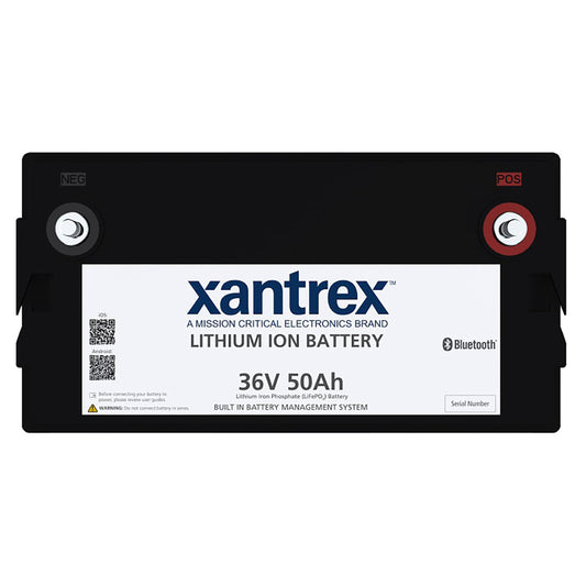 Xantrex 36V 50Ah LithiumIon LiFePO4 Battery 886005036B