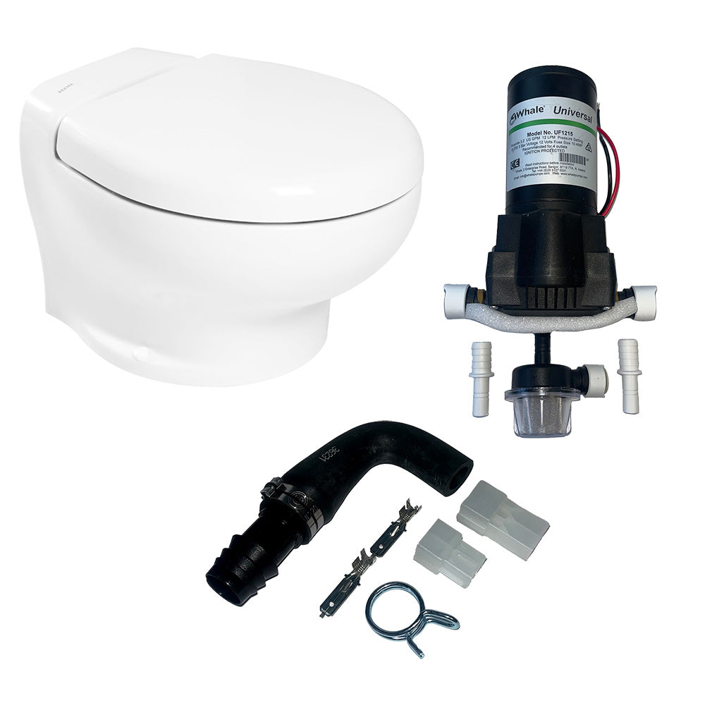 Thetford Nano Eco Compact Toilet Raw Water Kit w/Inlet Pump - 12V - Professional Marine & Fishing Gear