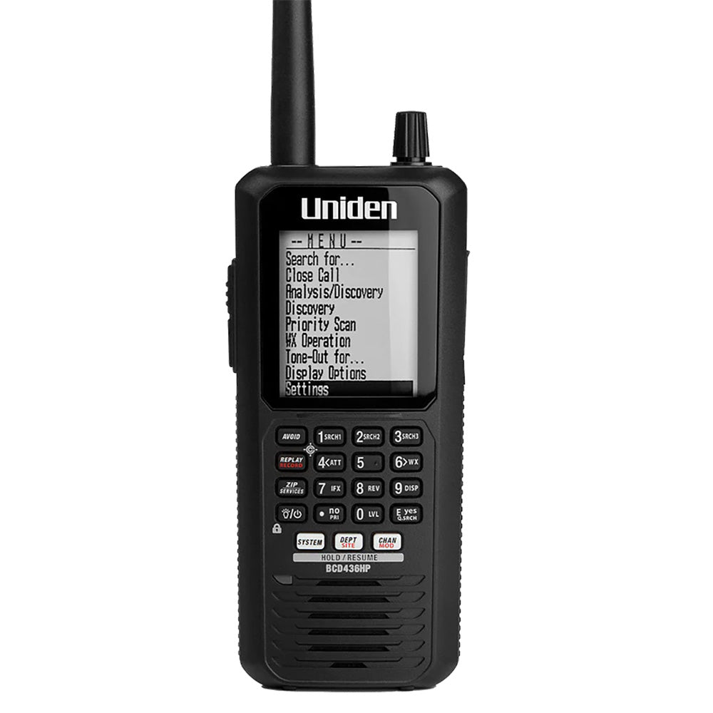 Uniden BCD436HP Easy-To-Use Digital Handheld Scanner - Professional Marine & Fishing Gear