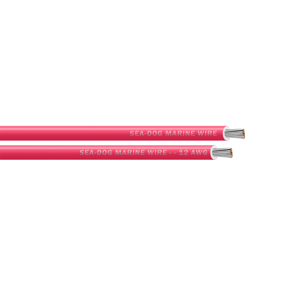 Sea-Dog 12 AWG Pink Primary Wire - 100' - Professional Marine & Fishing Gear