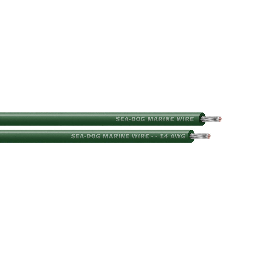 Sea-Dog 14 AWG Green Primary Wire - 500' - Professional Marine & Fishing Gear