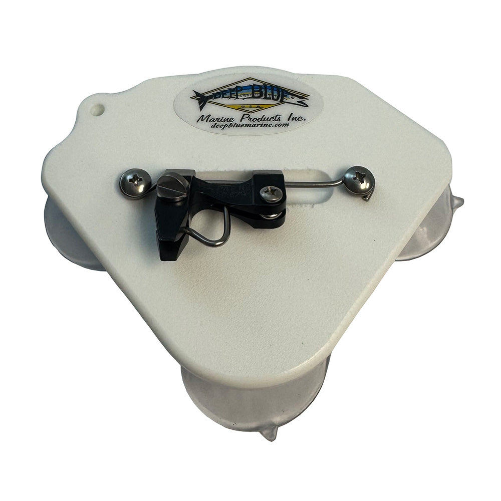 Deep Blue Marine Quick Clip w/Suction Cup Mount - Professional Marine & Fishing Gear