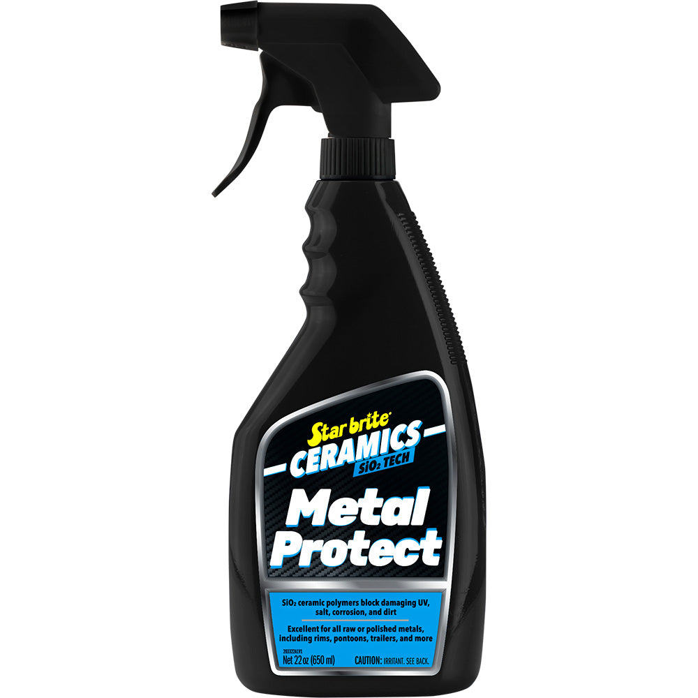 Star brite Ceramic Metal Protect - Si02 Polymer Protection - 22 oz - Professional Marine & Fishing Gear