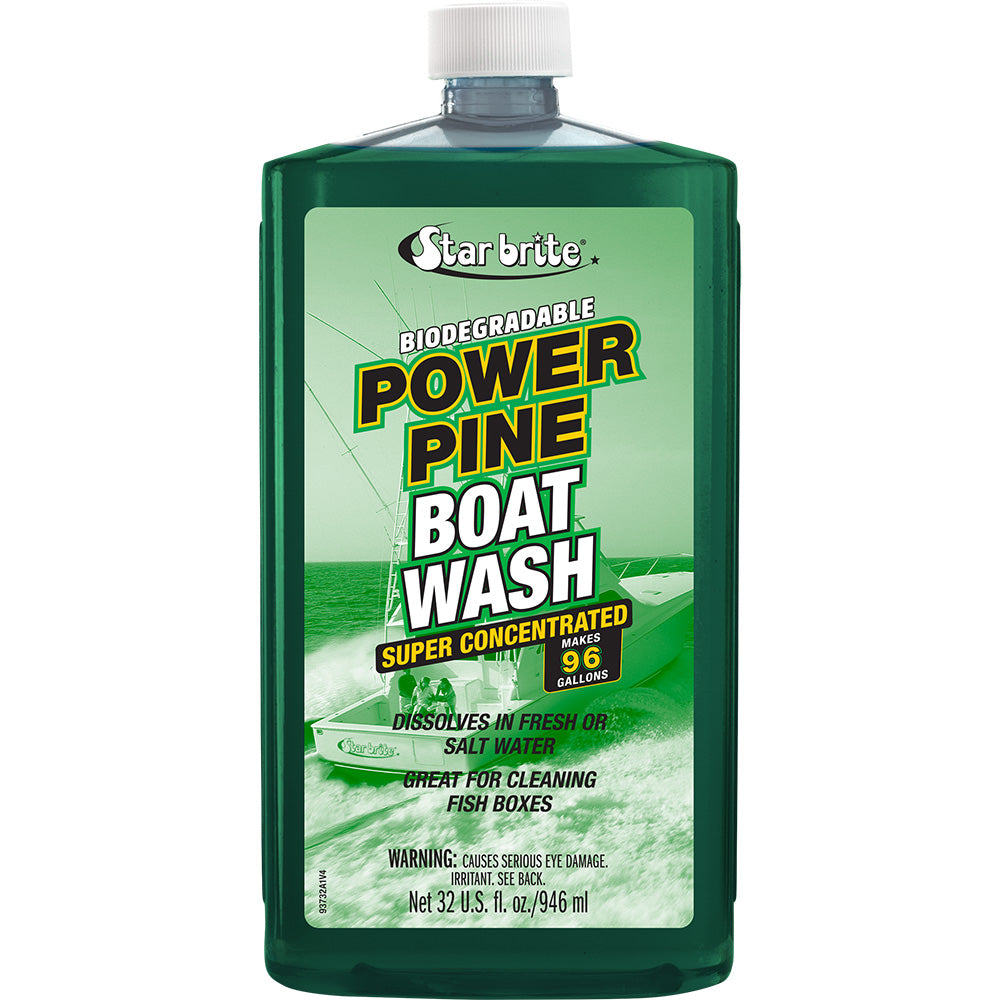 Star brite Power Pine Boat Wash - Concentrated Marine Grade Formula - 32 oz - Professional Marine & Fishing Gear