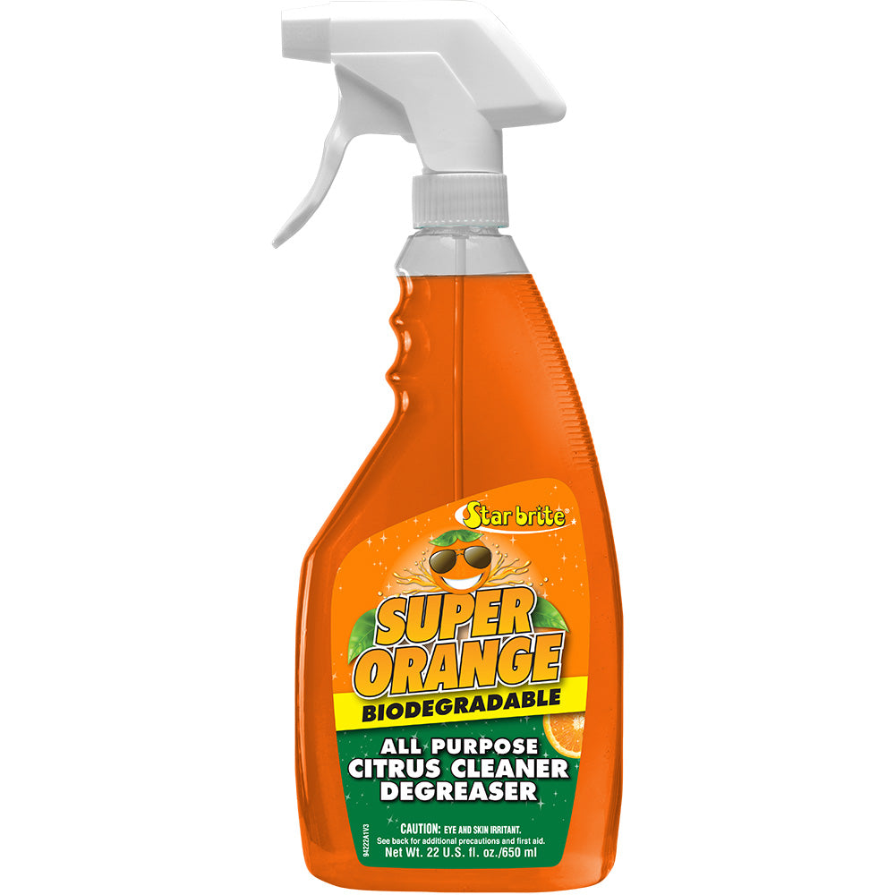 Star brite Super Orange All Purpose Citrus Cleaner Degreaser - 22 oz - Professional Marine & Fishing Gear