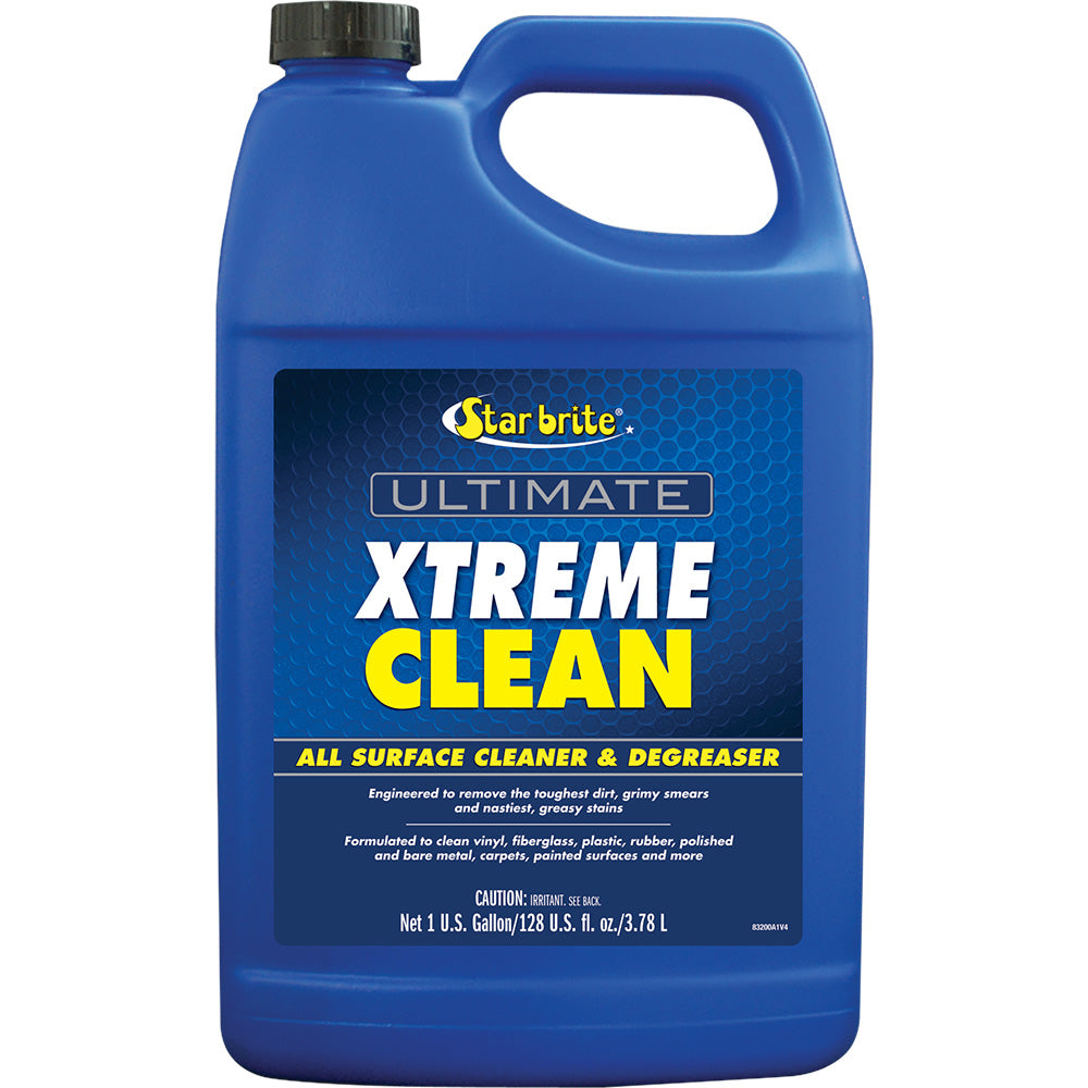 Star brite Ultimate Xtreme Clean - All-Surface Cleaner, Degreaser - 1 Gallon - Professional Marine & Fishing Gear