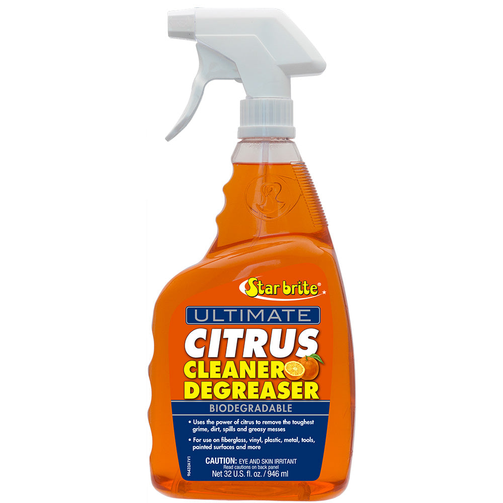 Star brite Ultimate Citrus Cleaner Degreaser - Biodegradable - 32 oz - Professional Marine & Fishing Gear