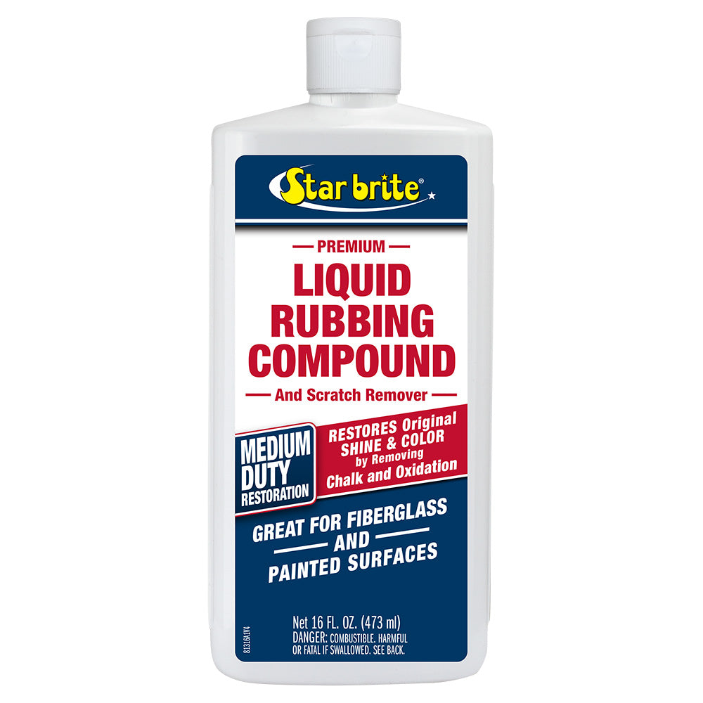 Star brite Liquid Rubbing Compound f/Medium Oxidation - 16 oz - Professional Marine & Fishing Gear
