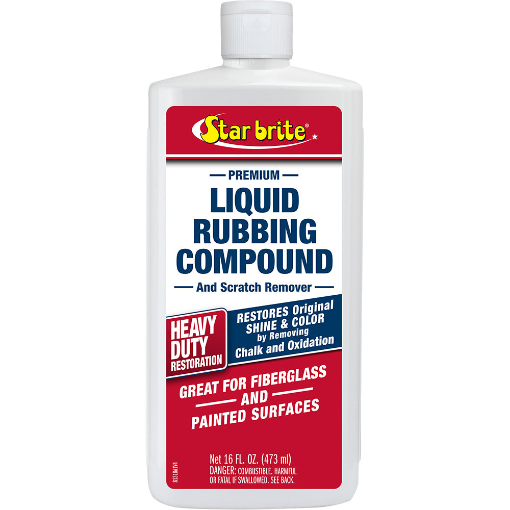 Star brite Liquid Rubbing Compound f/Heavy Duty Oxidation - 16 oz - Professional Marine & Fishing Gear