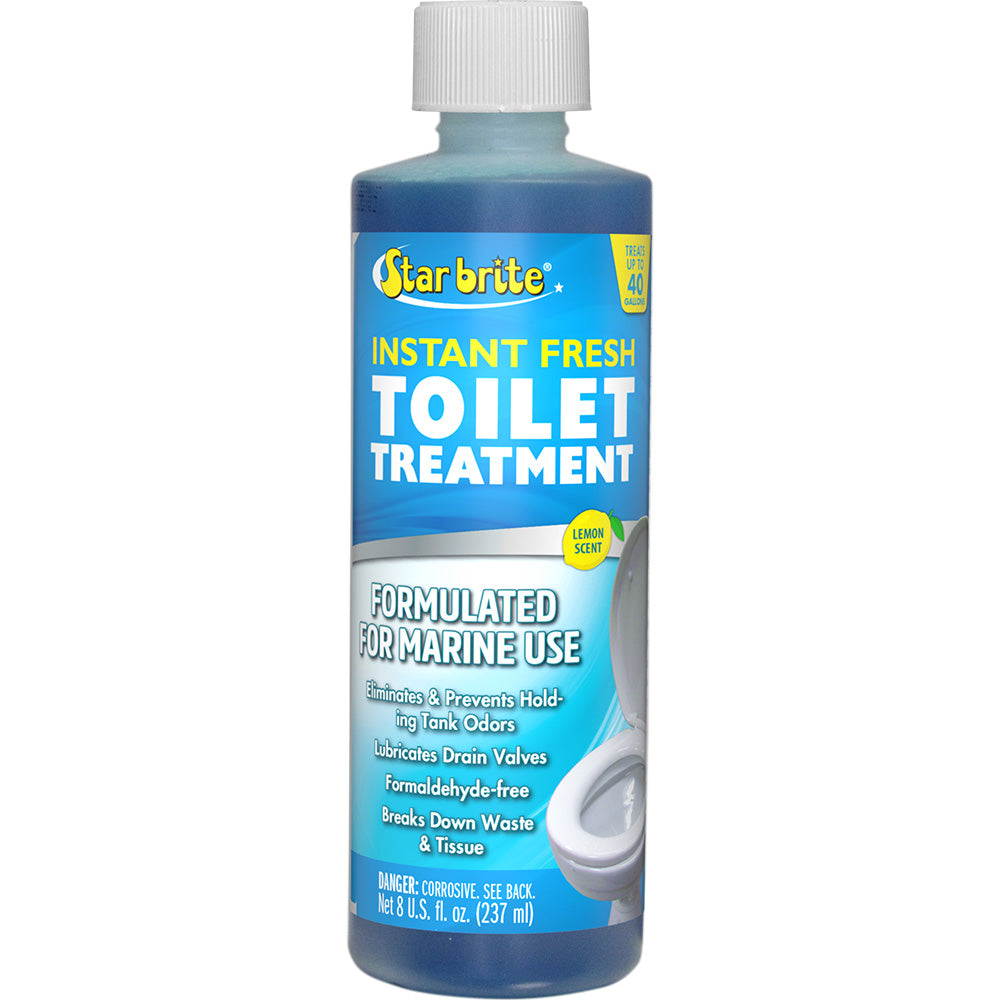 Star brite Instant Fresh Toilet Treatment - Lemon Scent - 8 oz *6 Pack - Professional Marine & Fishing Gear