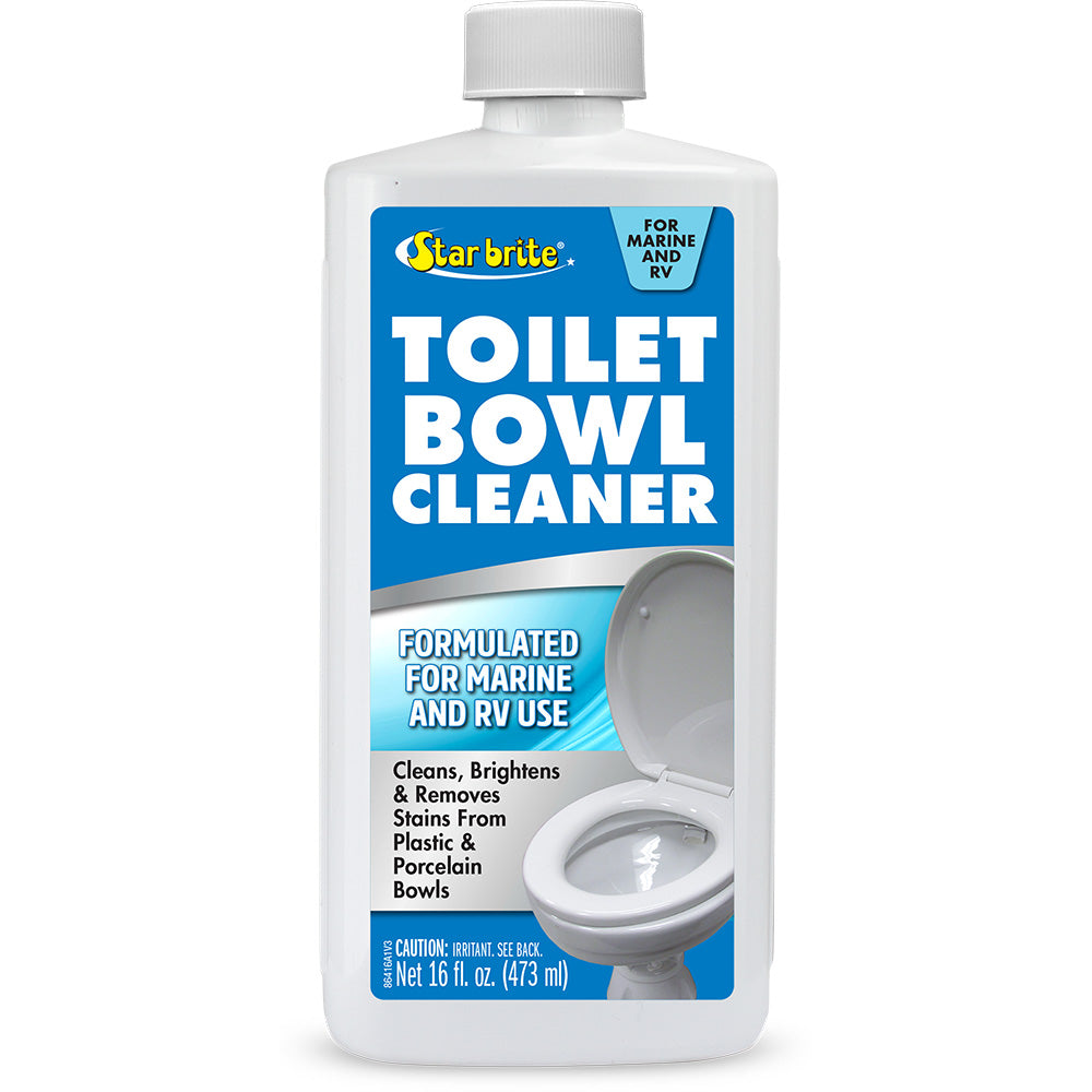 Star brite Toilet Bowl Cleaner - Boat, RV, Portable Use - 16 oz - Professional Marine & Fishing Gear