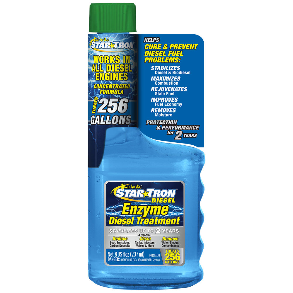 Star brite Star-Tron Diesel Enzyme Fuel Treatment - 8 oz - Professional Marine & Fishing Gear