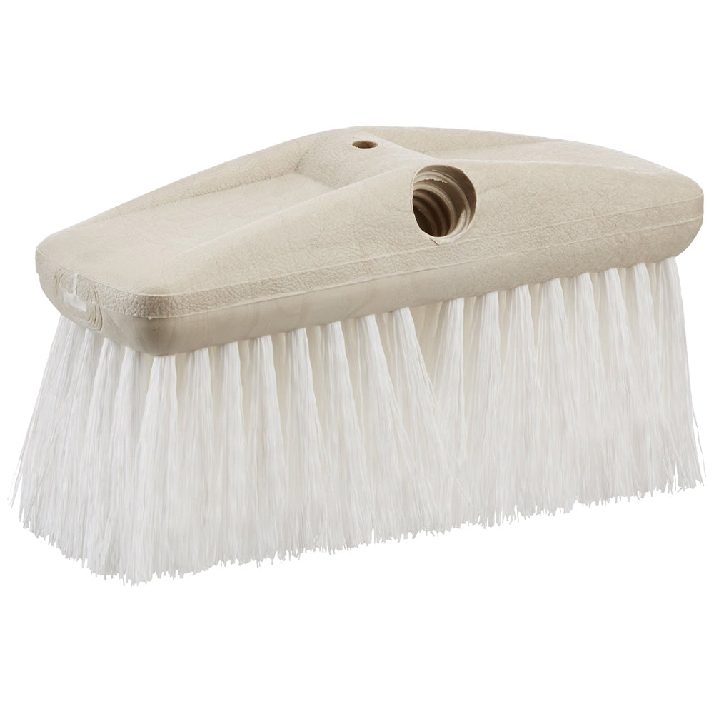 Star brite 8" Heavy Duty Stiff Wash Brush - Premium Deck Cleaning Brush - Professional Marine & Fishing Gear