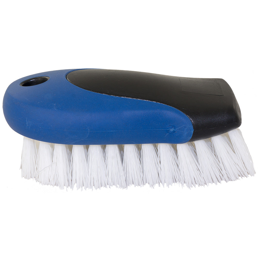 Star brite Dlx Non-Slip 6.5" Hand Scrub Brush f/Dirt Grime Removal - Professional Marine & Fishing Gear