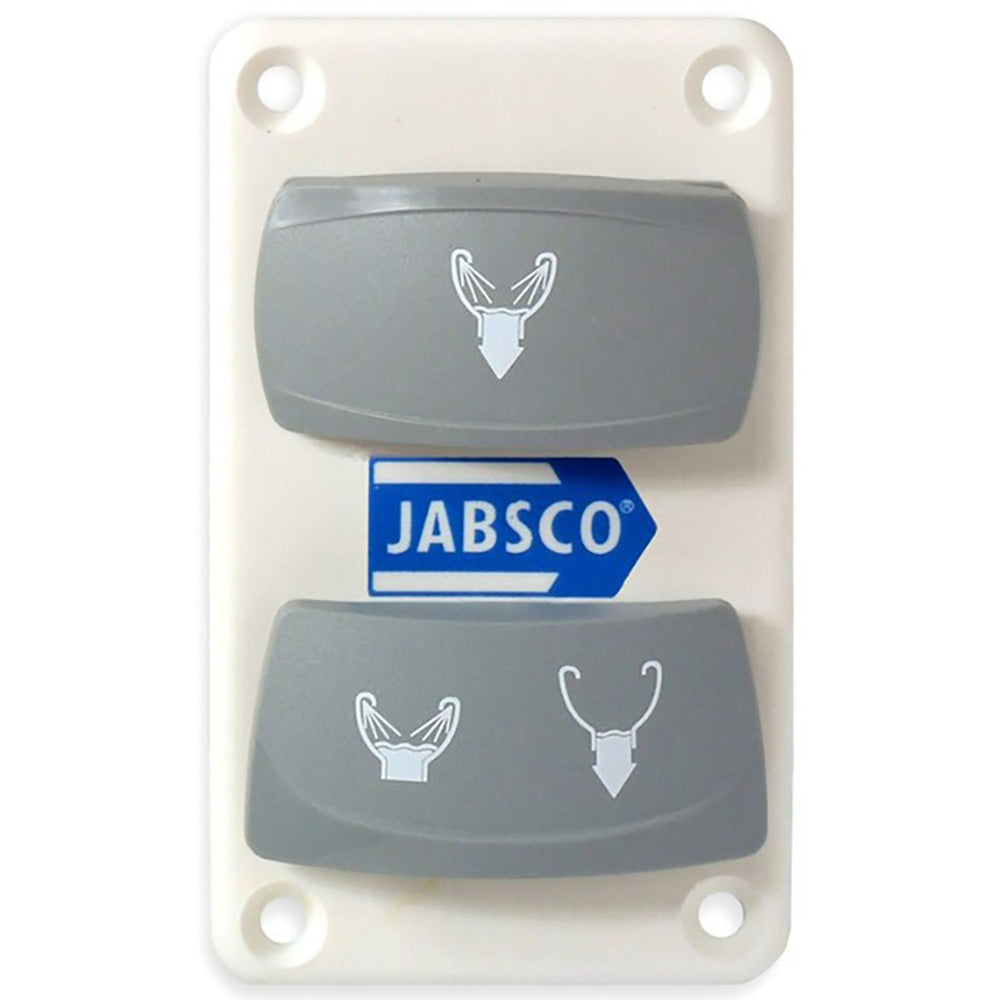 Jabsco Dual Rocker Switch Panel - Professional Marine & Fishing Gear