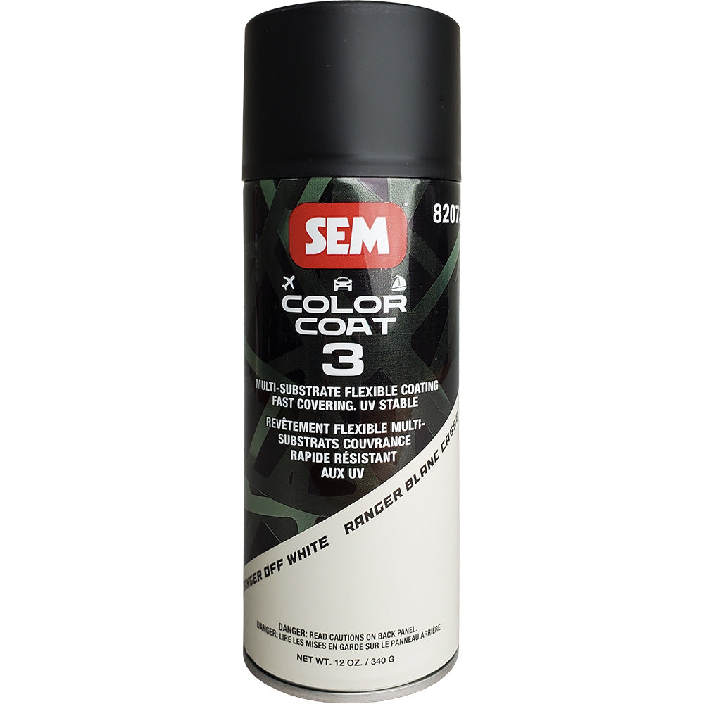 SEM Color Coat 3 - Ranger Off-White - 12 oz - Professional Marine & Fishing Gear