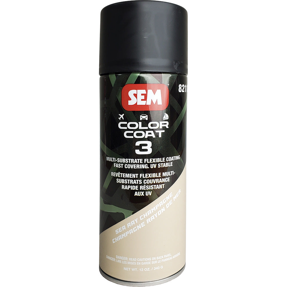 SEM Color Coat 3 - Sea Ray Champagne - 12 oz - Professional Marine & Fishing Gear