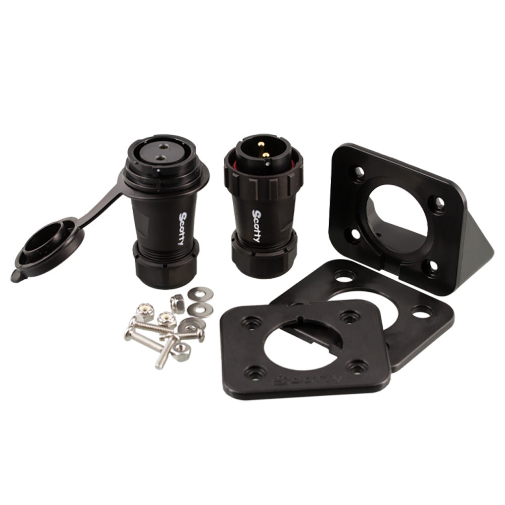Scotty 2121 Marine Grade Plug Socket - 12V - Professional Marine & Fishing Gear