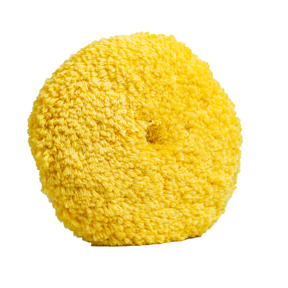 Lake Country Yellow Twisted Acrylic Wool Pad 8" x 1.5" Quick Disconnect - Professional Marine & Fishing Gear