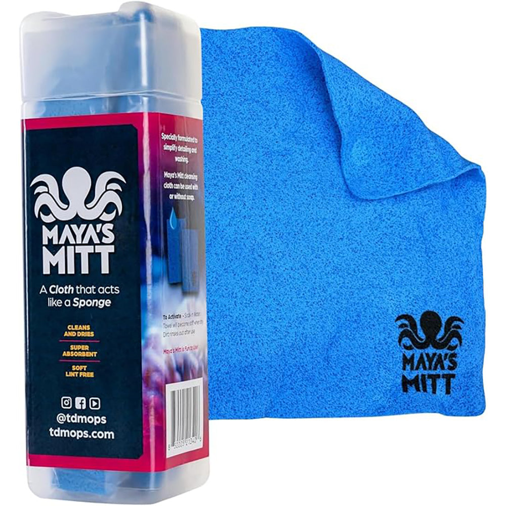 TD Mop Maya's Mitt - Detailing Sponge Cloth - 13" x 20" - Professional Marine & Fishing Gear