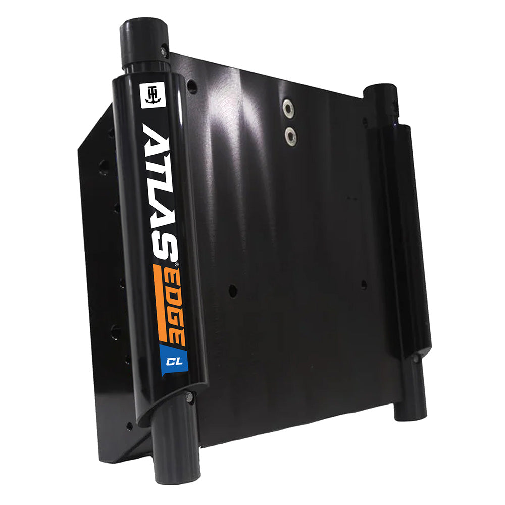 TH Marine ATLAS EDGE 12 Set Back Hydraulic Jack Plate Classic Black AHJE12VBDP
