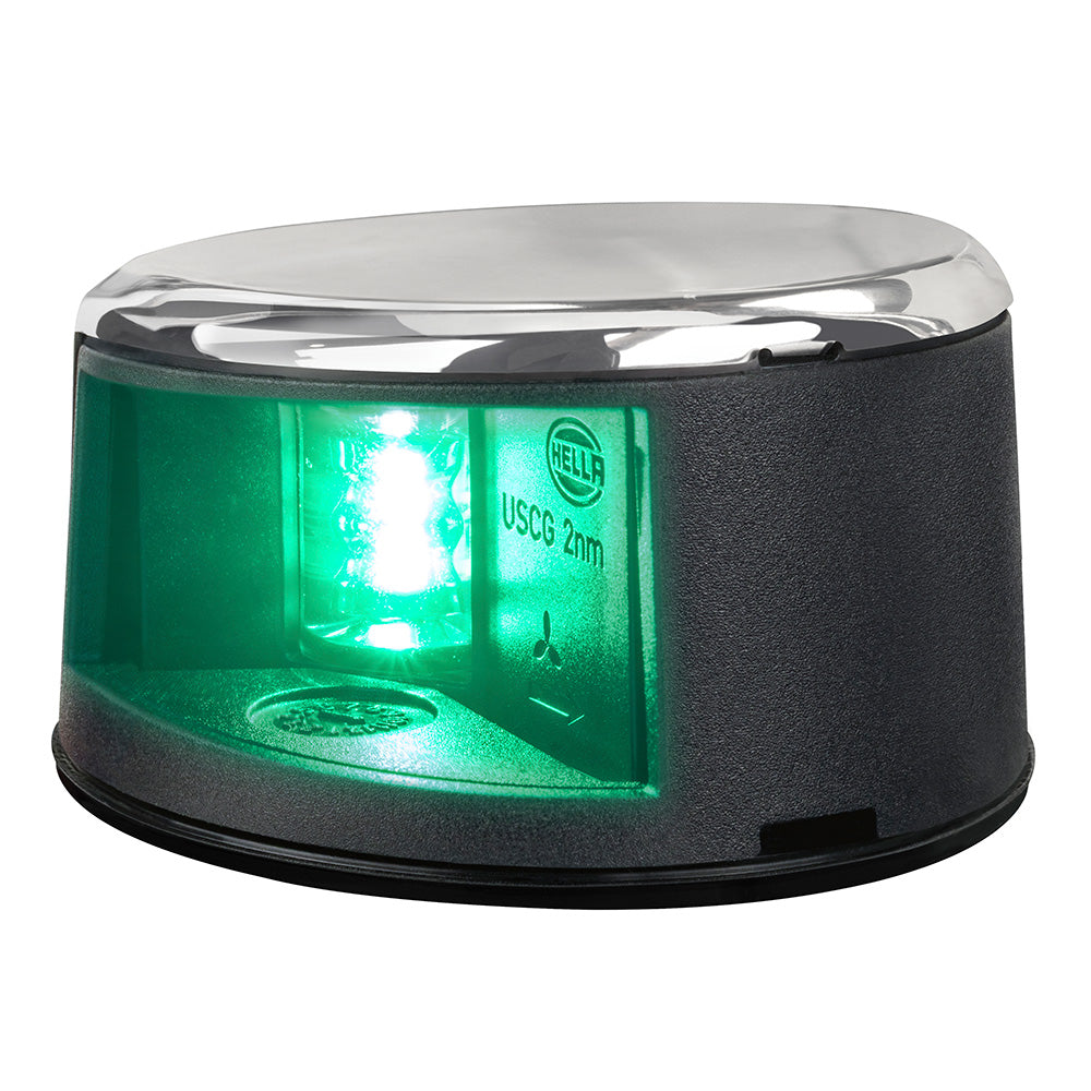 Hella Marine NaviLED Gen II Starboard Deck Mount Navigation Lamp Stainless Steel 017910311