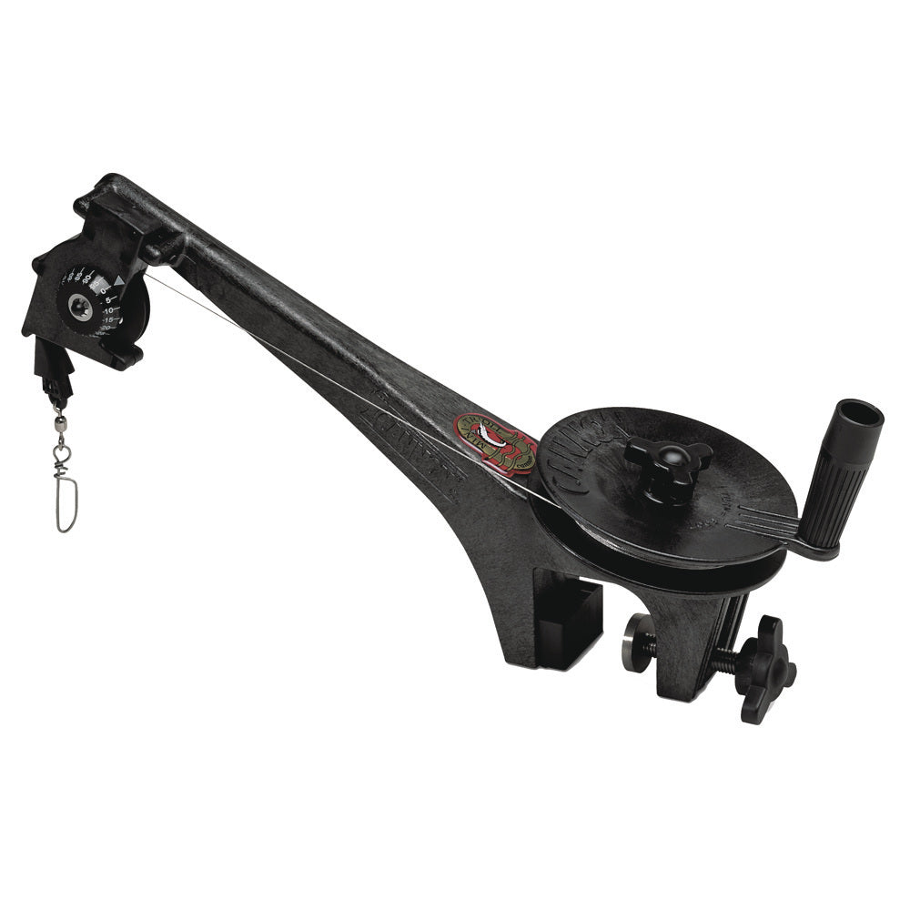 High-quality Cannon Mini-Troll Manual Downrigger for marine and fishing use.