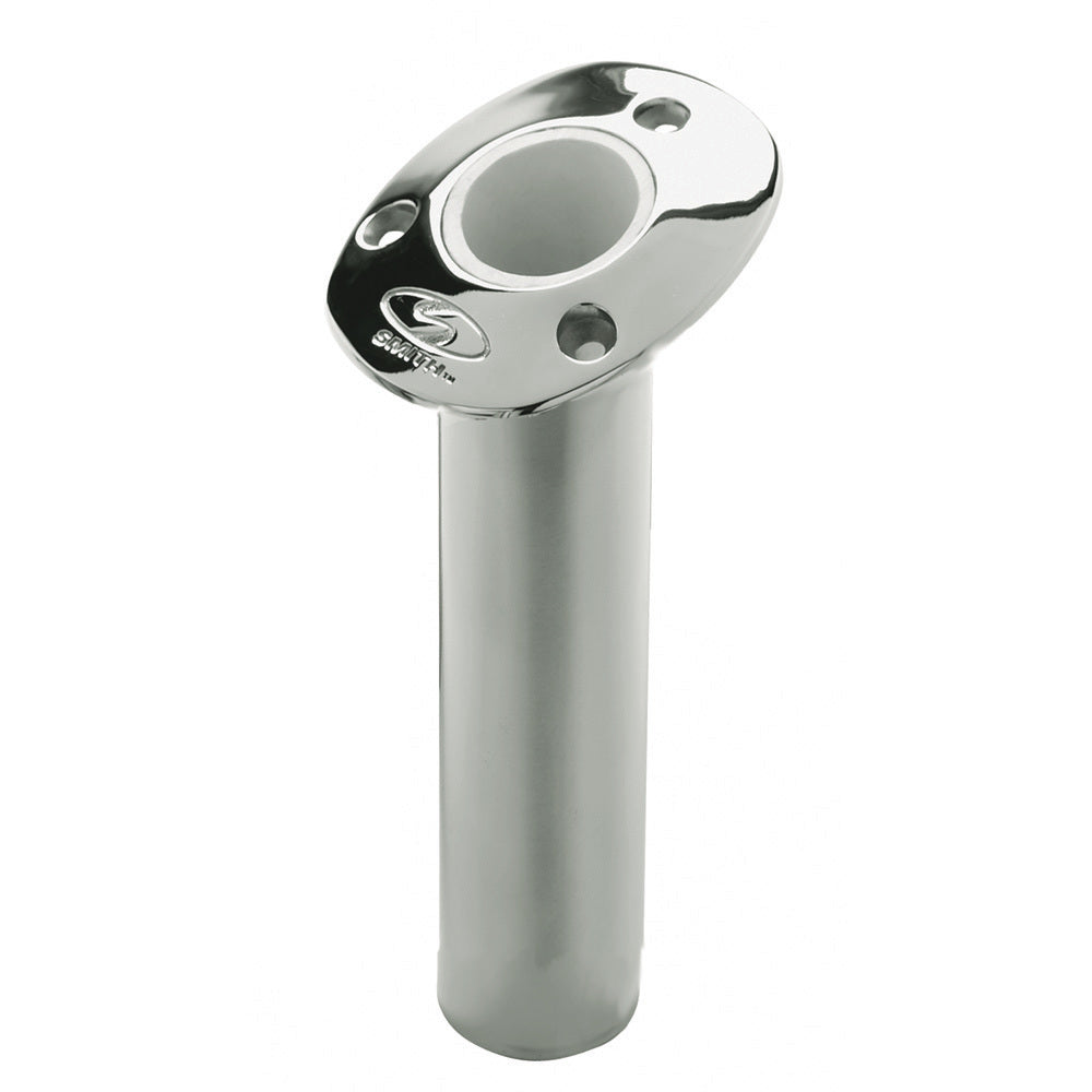 C.E. Smith Flush Mount Rod Holder - 15 Degree - Professional Marine & Fishing Gear