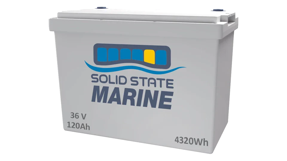 36V 120Ah Deep Cycle Battery - Professional Marine & Fishing Gear