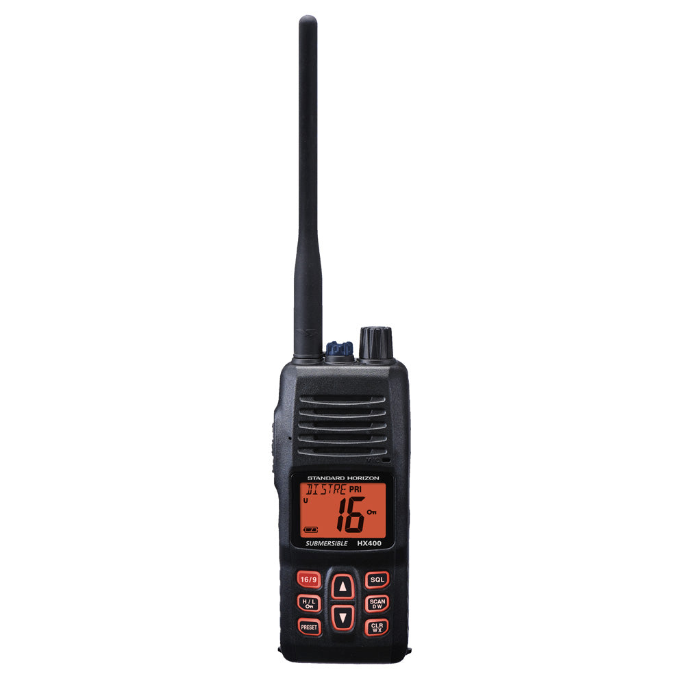 Standard Horizon HX400IS Handheld VHF - Intrinsically Safe - Professional Marine & Fishing Gear