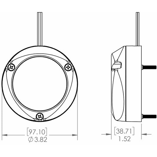Lumitec Zambezi Quattro RGBW Spectrum Underwater Boat Light