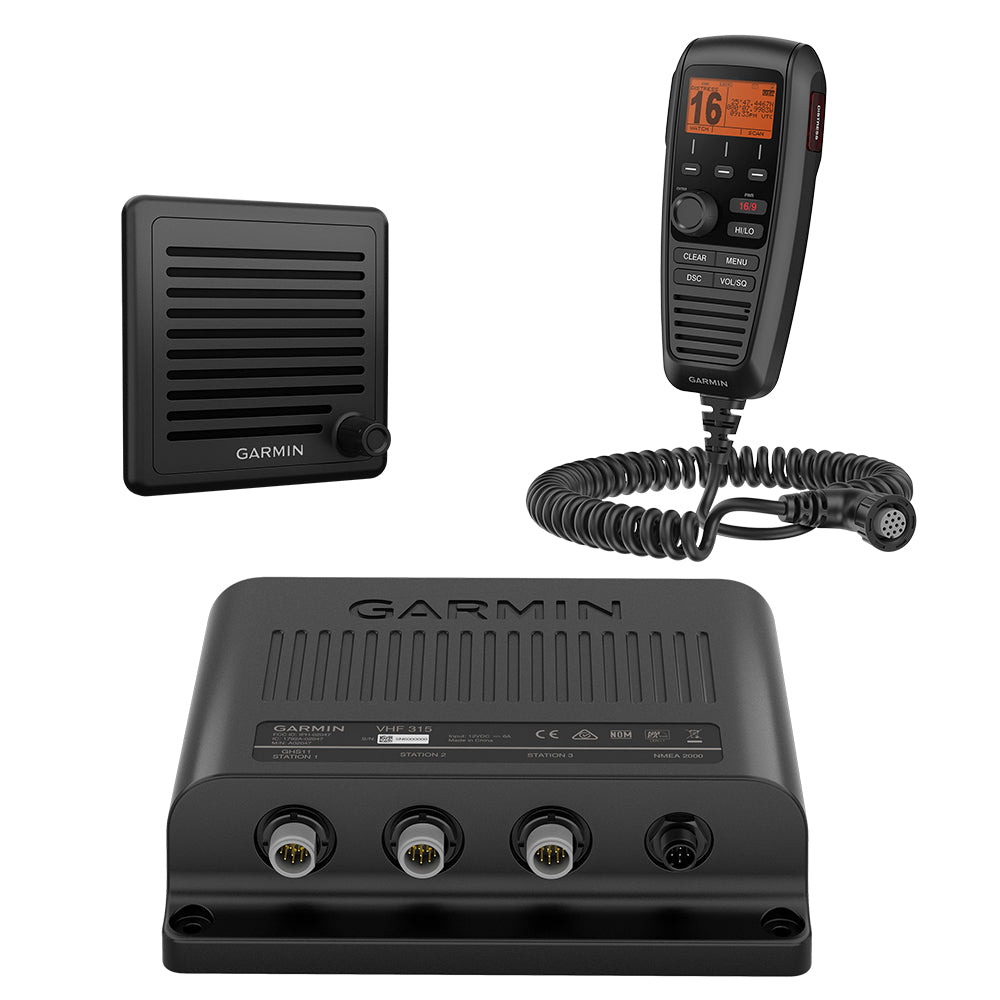 Garmin VHF 315 Marine Radio - Professional Marine & Fishing Gear