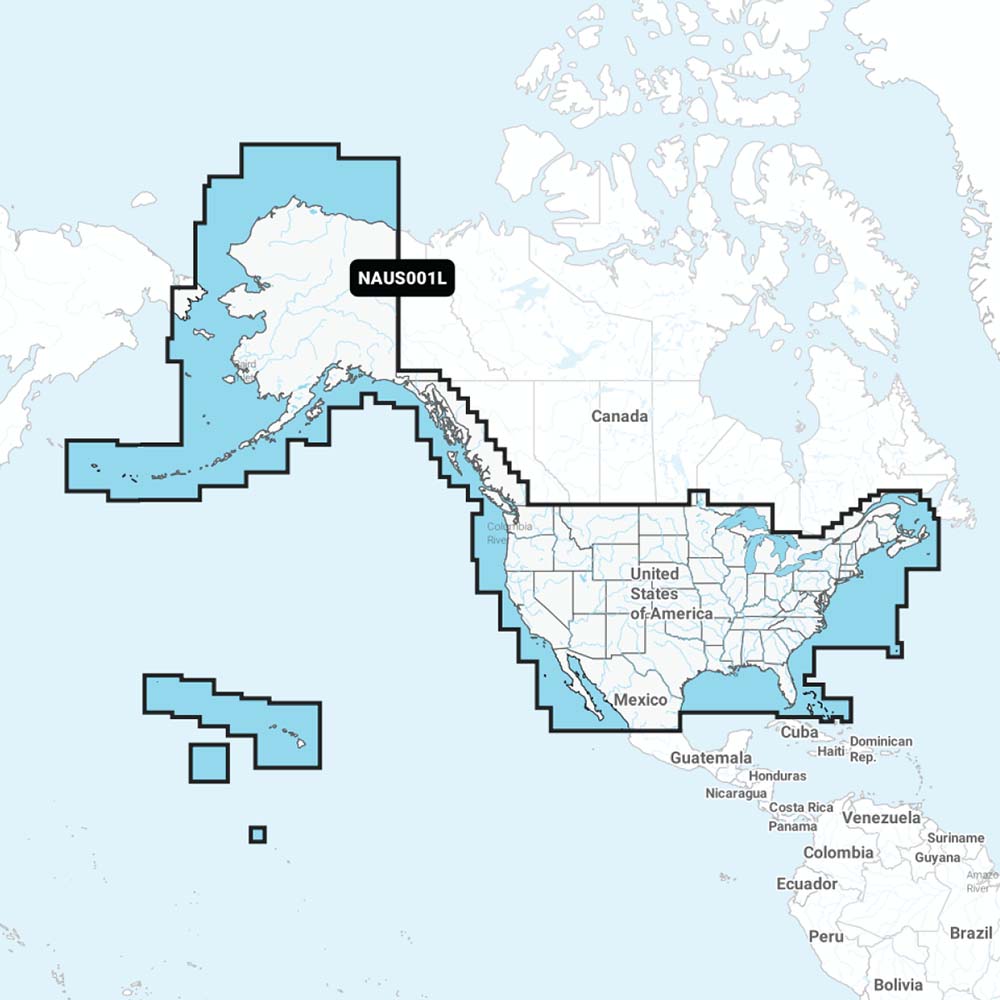 Navionics NAUS001L - U.S. Coastal Canada - Navionics+ - Professional Marine & Fishing Gear