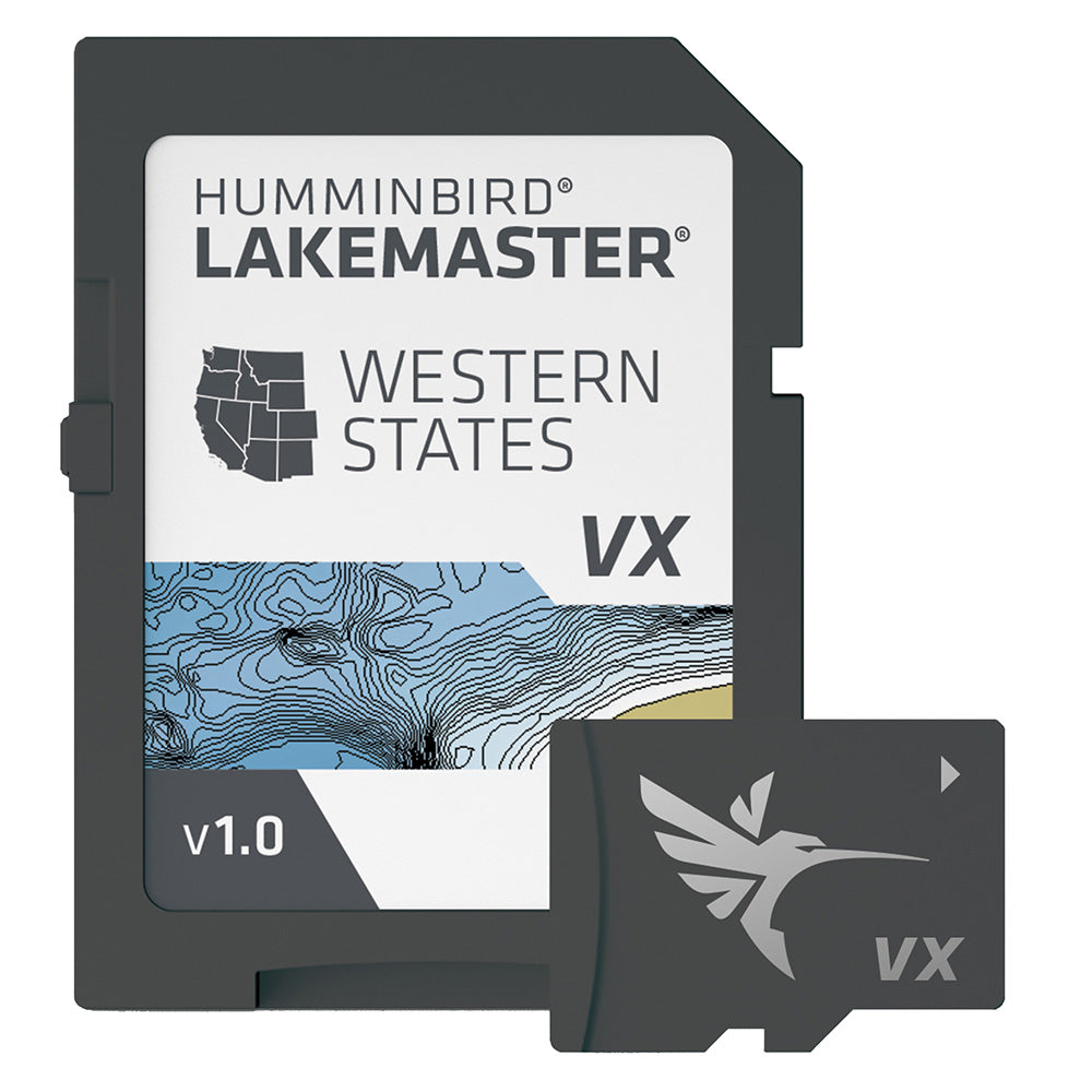 Humminbird LakeMaster VX - Western States - Professional Marine & Fishing Gear