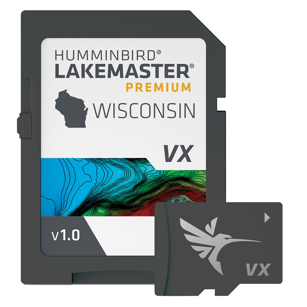 Humminbird LakeMaster VX Premium - Wisconsin - Professional Marine & Fishing Gear