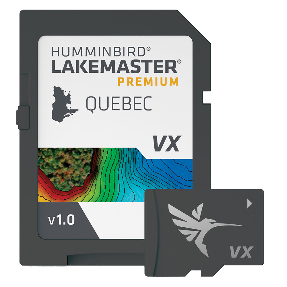 Humminbird LakeMaster VX Premium - Quebec - Professional Marine & Fishing Gear