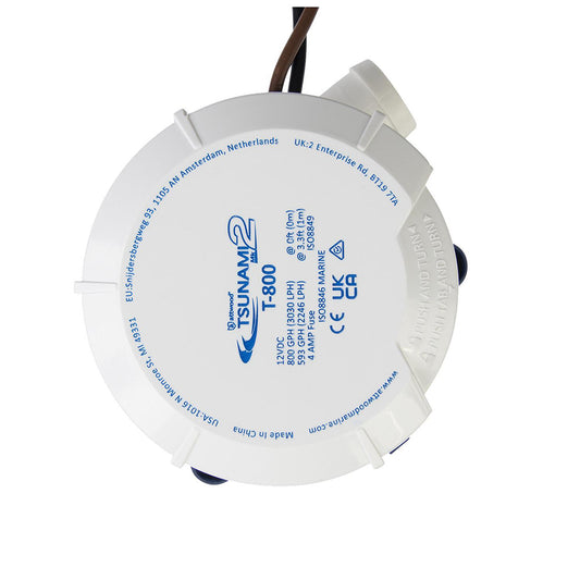 Attwood Tsunami MK2 Manual Bilge Pump - T800 - 800 GPH 12V