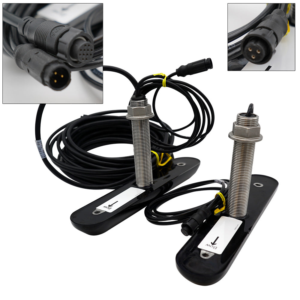 Furuno Side Scan Paired Thru-Hull Transducers f/TZT3 - Professional Marine & Fishing Gear