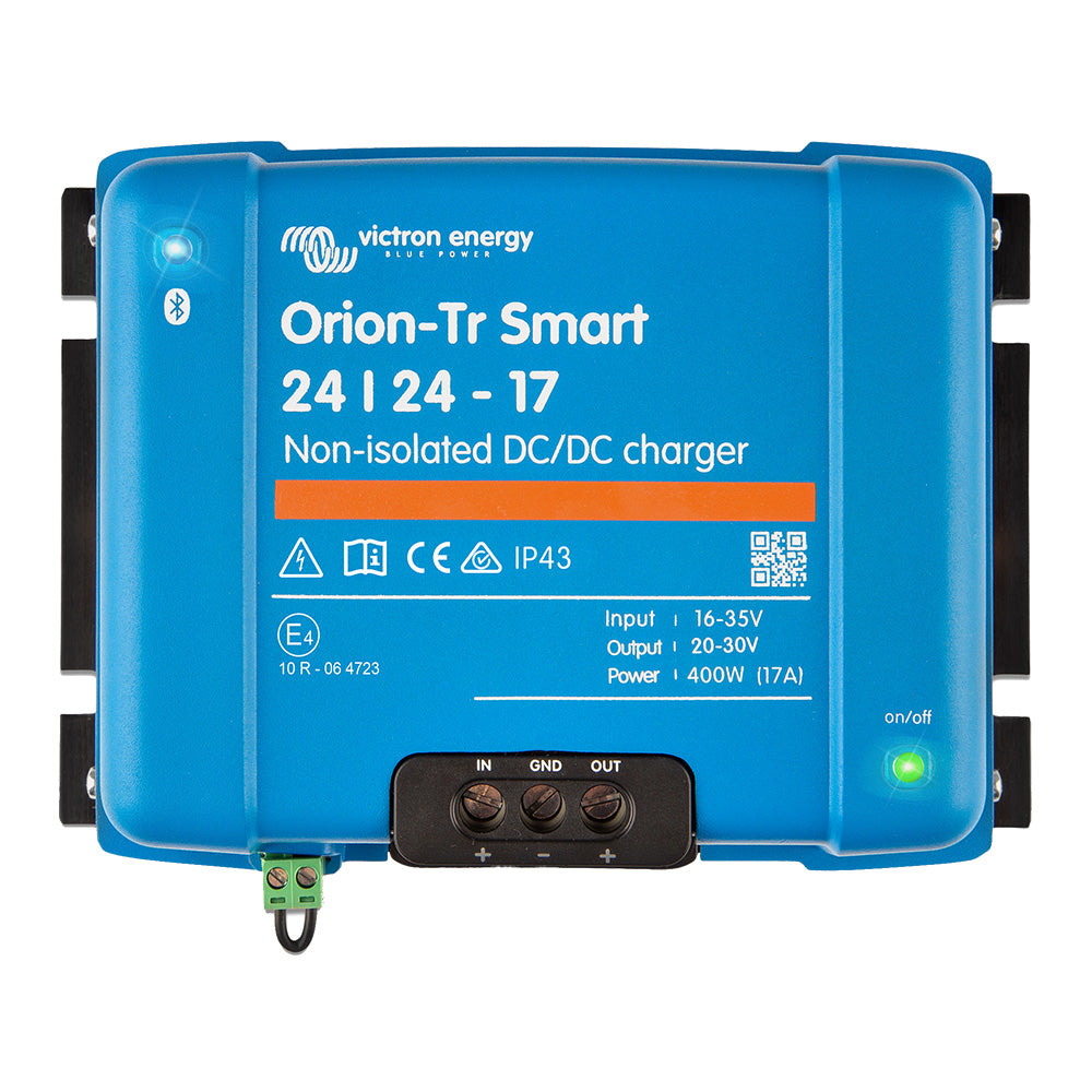 Victron Orion-TR Smart Non-Isolated DC-DC Converter - 24 VDC to 24 VDC - 400W - 17AMP - Professional Marine & Fishing Gear