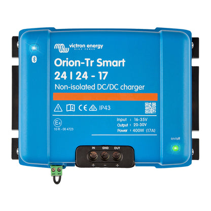 Victron Orion-TR Smart Non-Isolated DC-DC Converter - 24 VDC to 24 VDC - 400W - 17AMP - Professional Marine & Fishing Gear