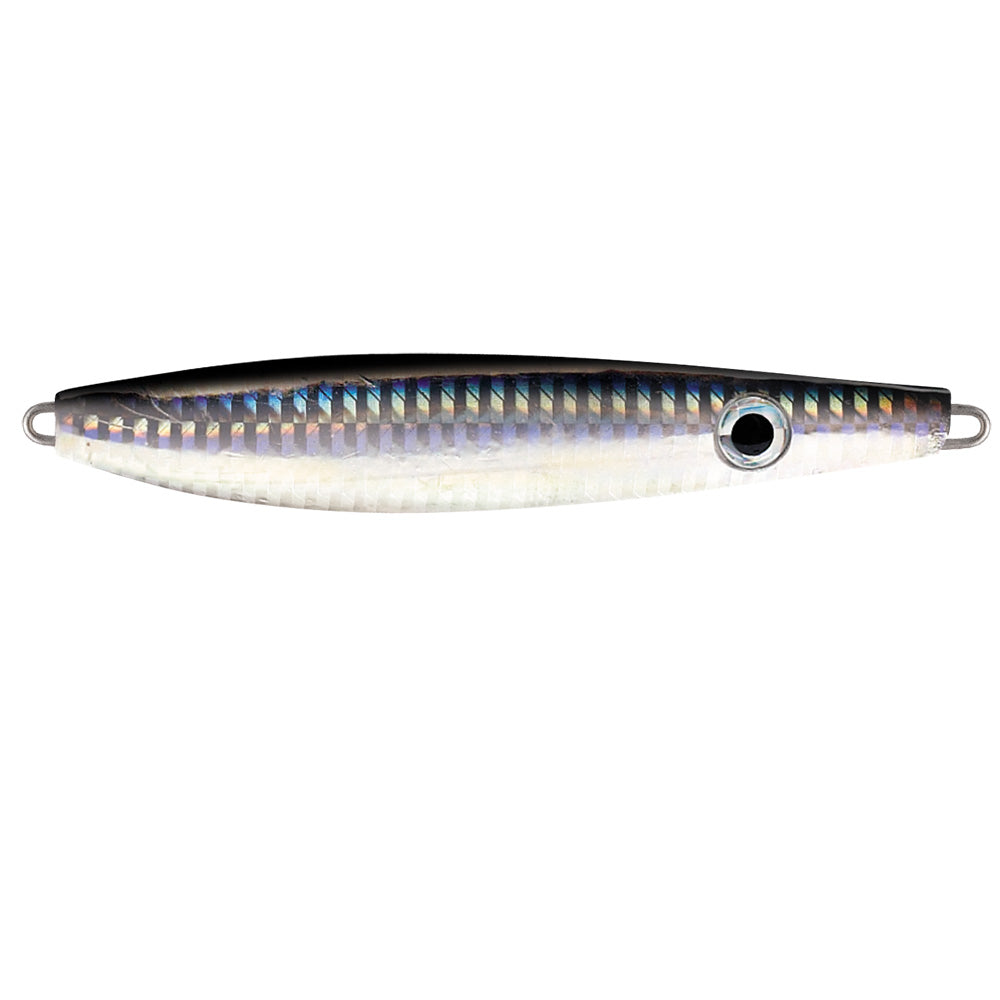Williamson Vortex Speed 300 Jig - 7.25" - 10.5oz - Black Silver - Professional Marine & Fishing Gear