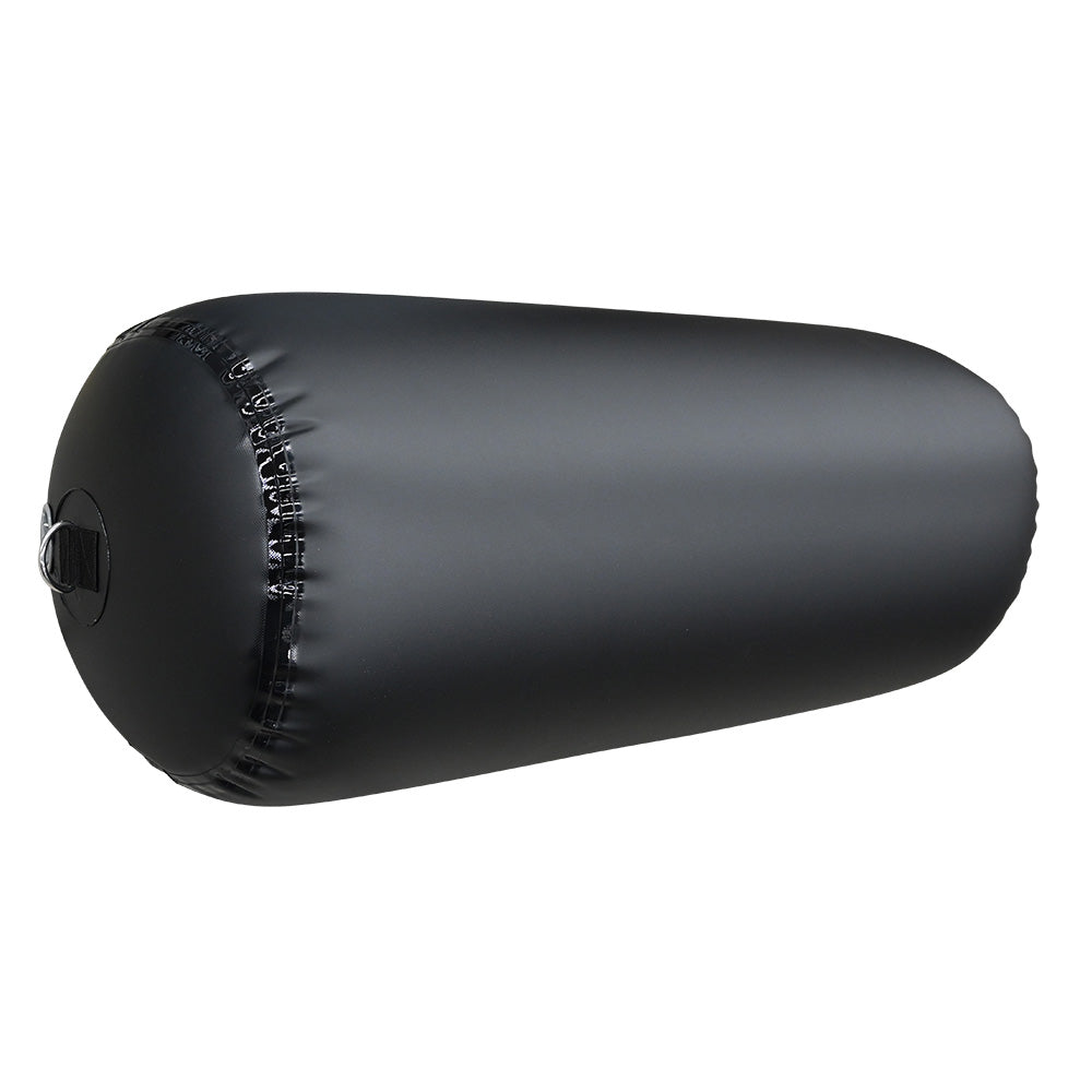 Seipel Marine Specialty Inflatable Fender - 12" x 30" - Black - Professional Marine & Fishing Gear