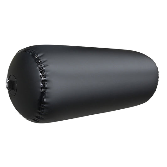 Seipel Marine Specialty Inflatable Fender - 12" x 30" - Black - Professional Marine & Fishing Gear