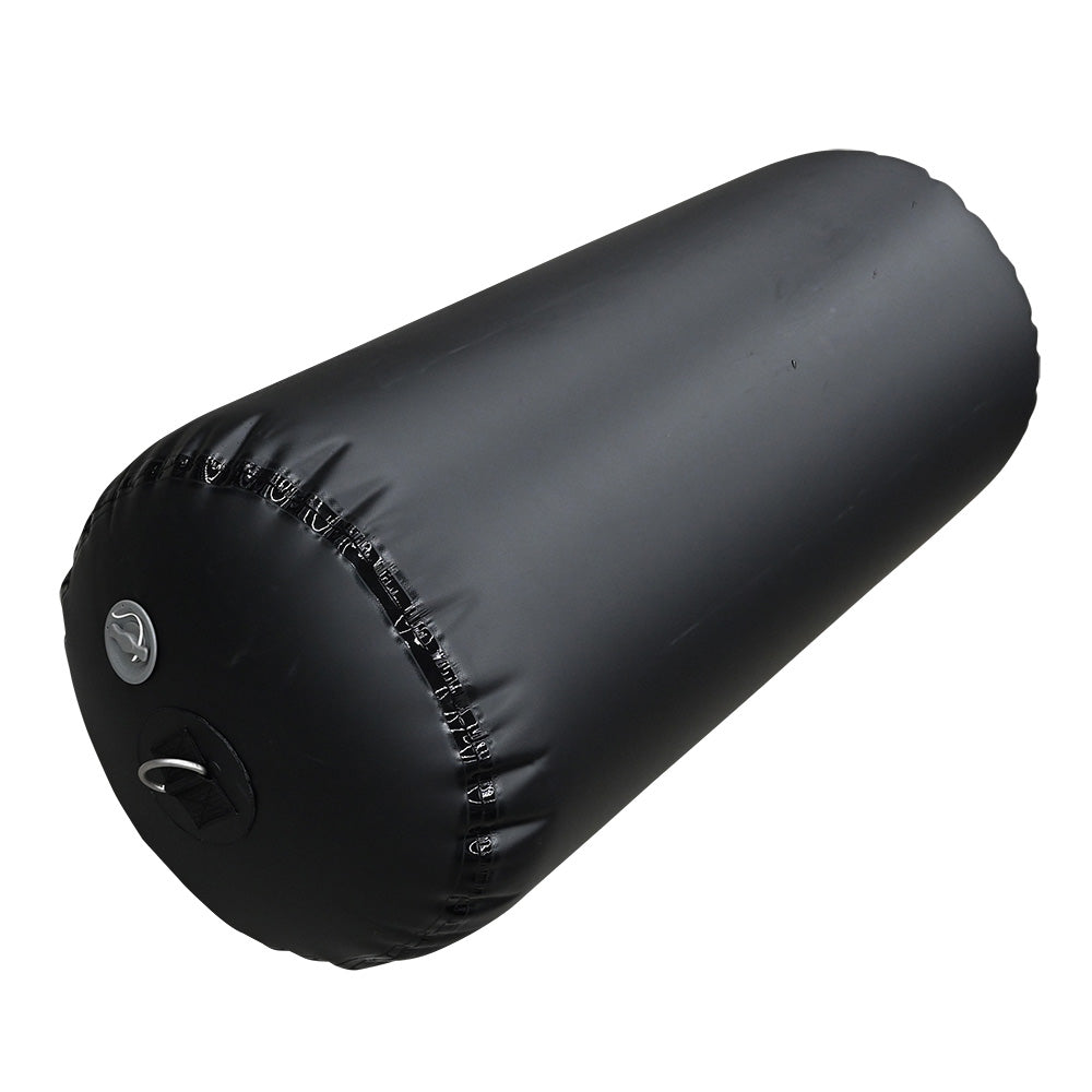 Seipel Marine Specialty Inflatable Fender - 18" x 36" - Black - Professional Marine & Fishing Gear