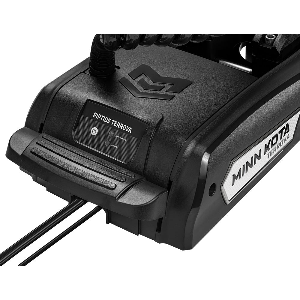 Minn Kota Riptide Terrova QUEST 90115 Trolling Motor wWireless Remote  2436V  90115LBS  87  Black 1363912