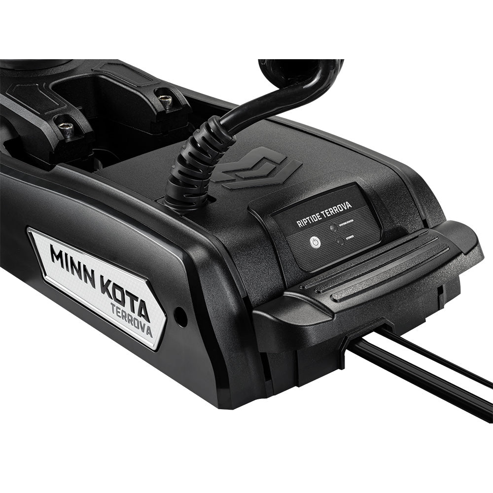 Minn Kota Riptide Terrova QUEST 90115 Trolling Motor wWireless Remote  2436V  90115LBS  100  Black 1363913