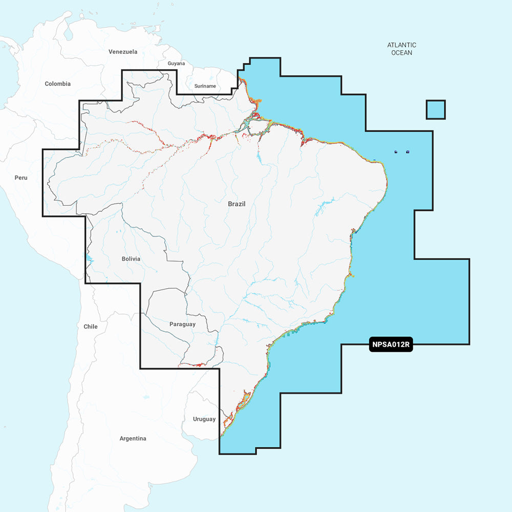 Navionics Platinum+ NPSA012R - Brazil - Professional Marine & Fishing Gear