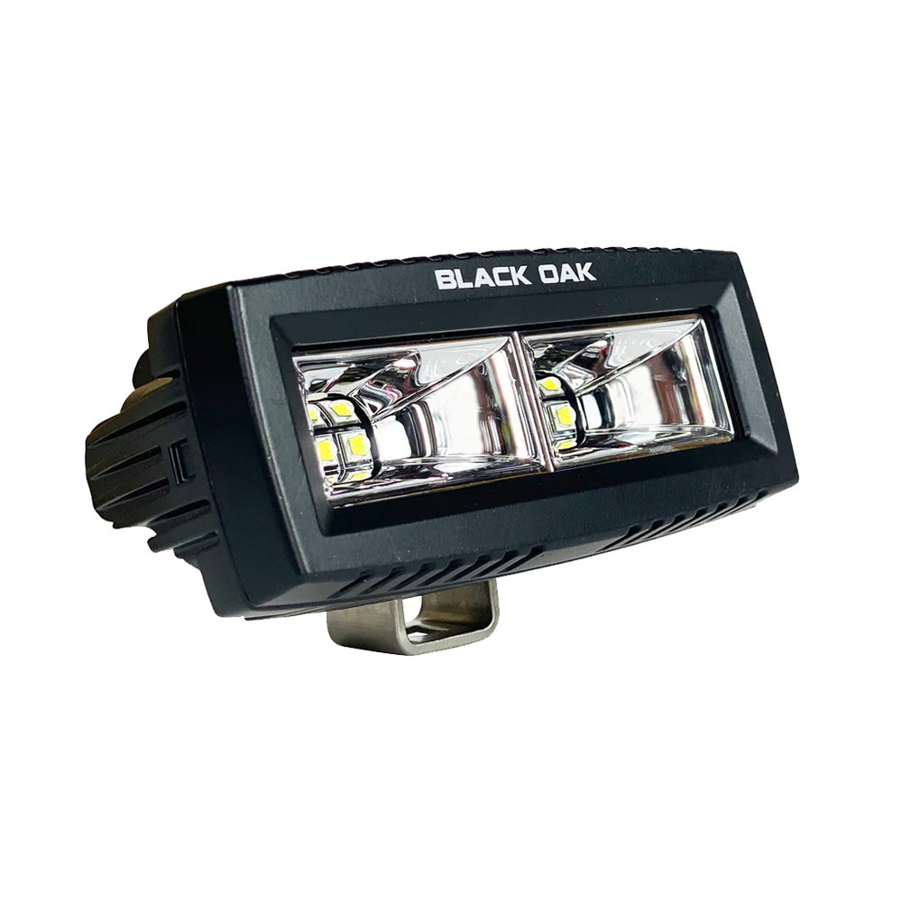 Black Oak 4" Marine Spreader Light Flood Scene LED Pro Series 3.0 - Black - Professional Marine & Fishing Gear